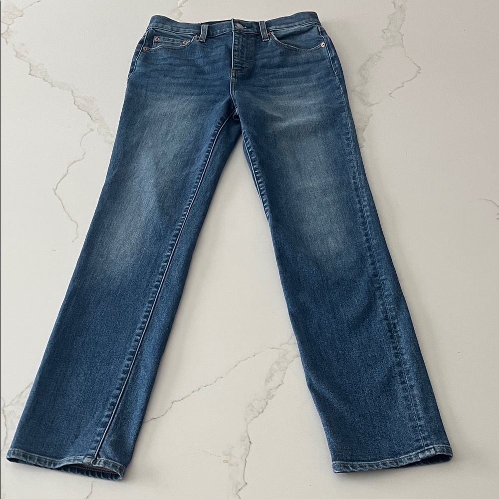 PISTOLA Monroe High Rise Cigarette Jeans in Blue - Picture 9 of 13